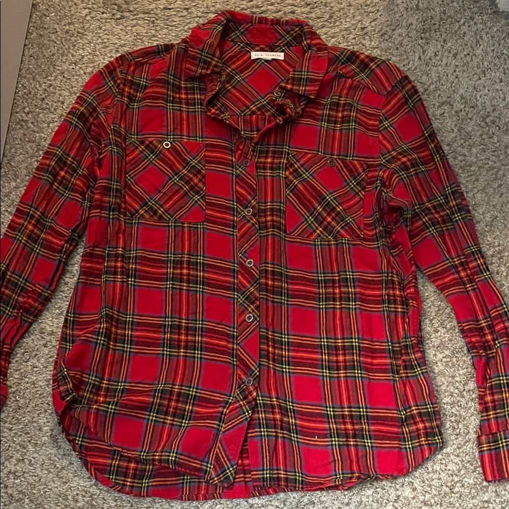 LA Hearts Women's Flannel
